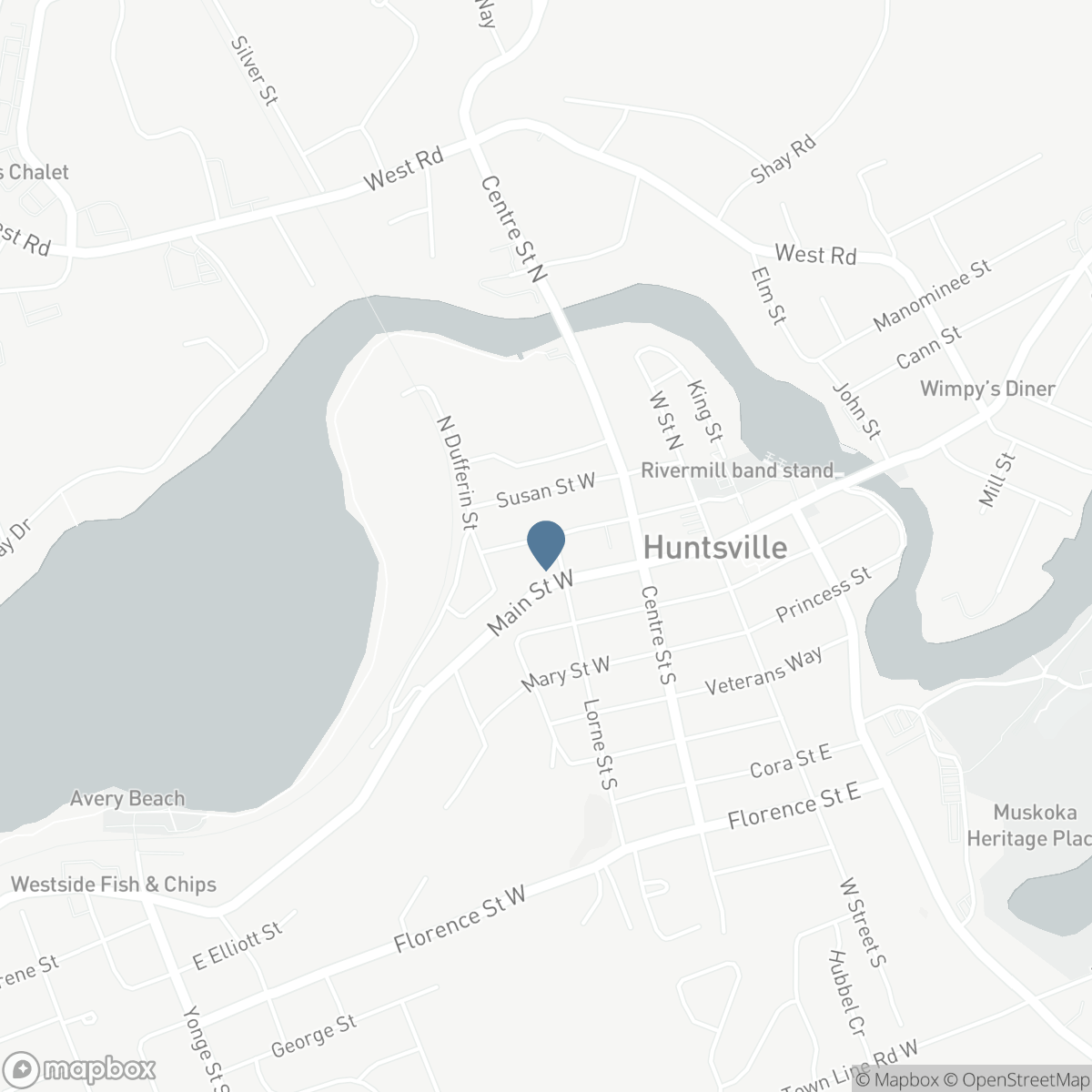5 LORNE STREET N, Huntsville, Ontario P1H 2G1